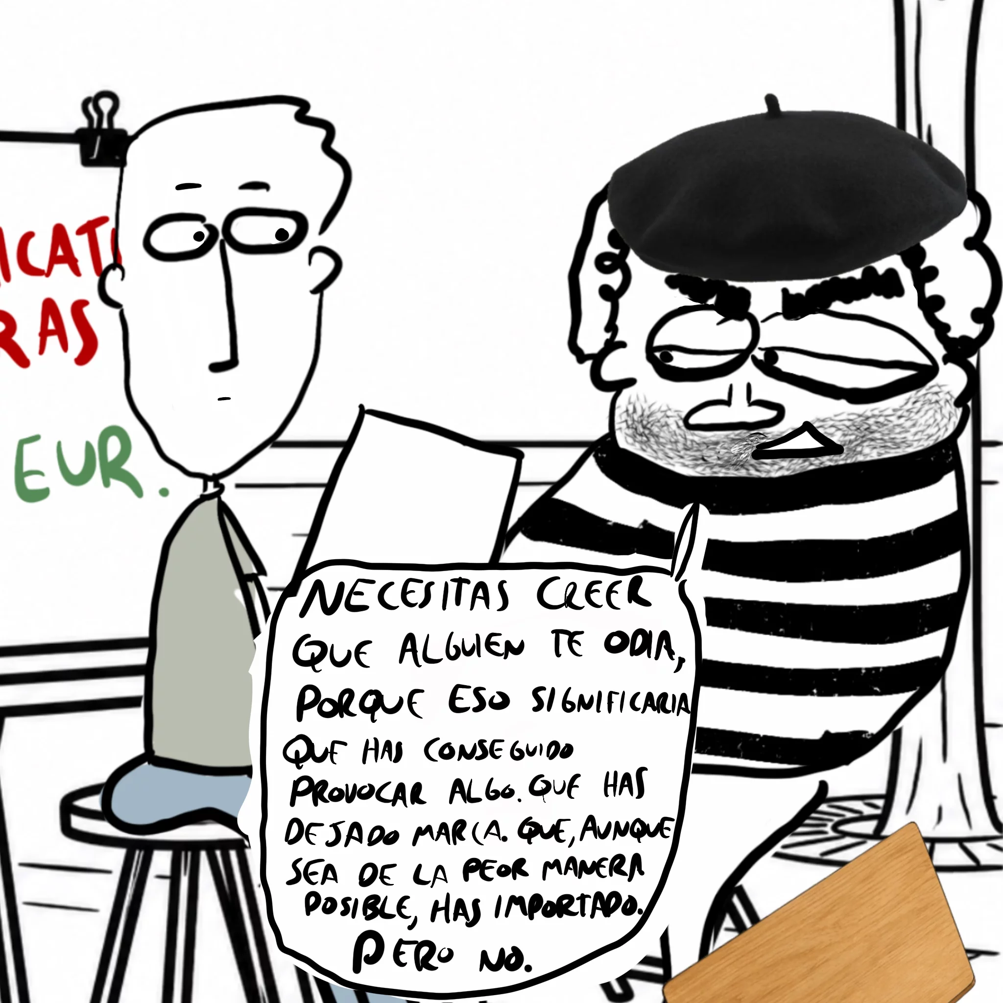 la caricatura